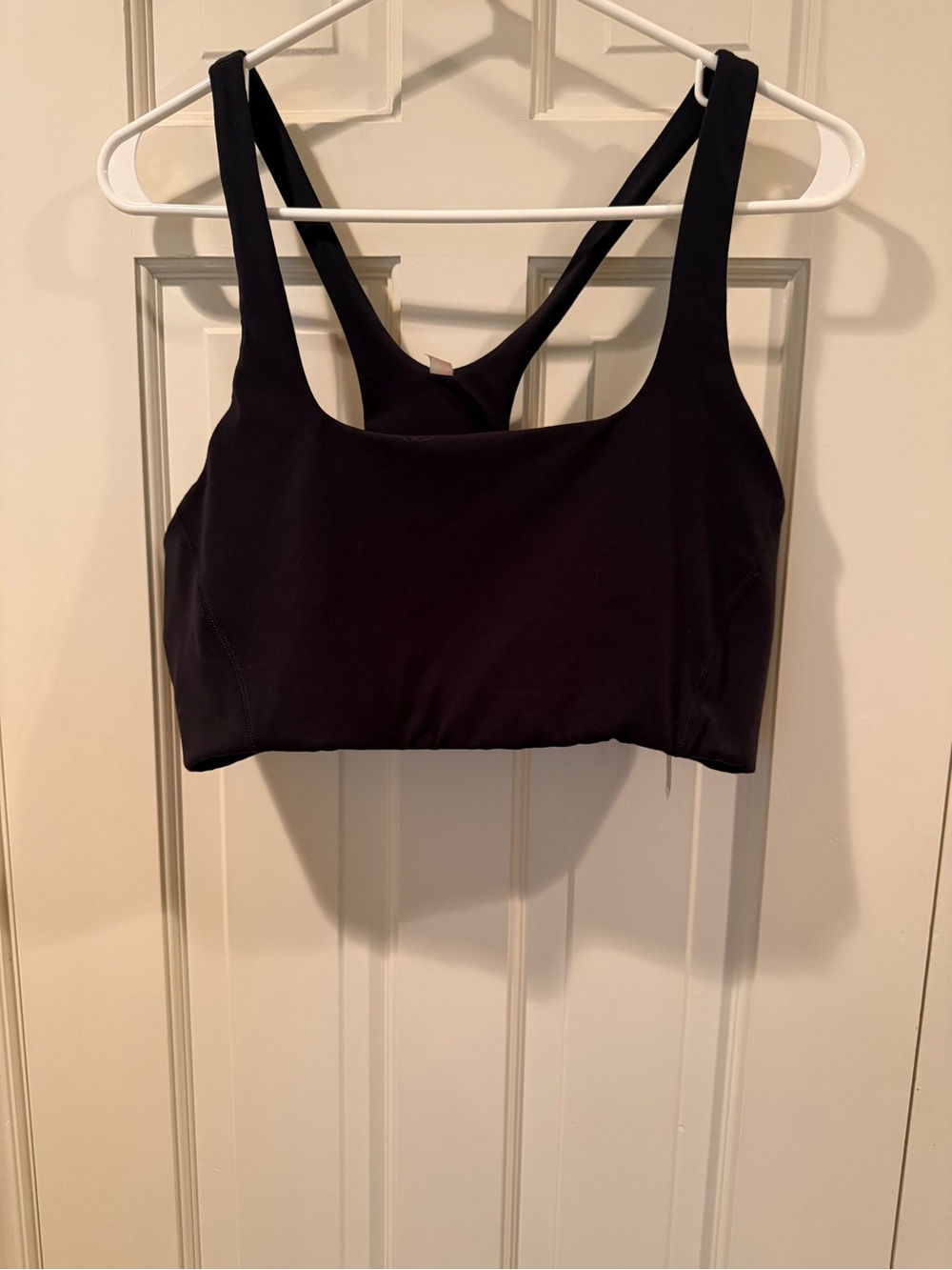 Free People FP Movement Never Better Square Neck Sports Bra XL Black